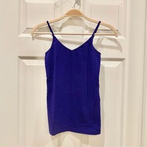 Forever 21 Cobalt Blue V-Neck Knit Cami Top